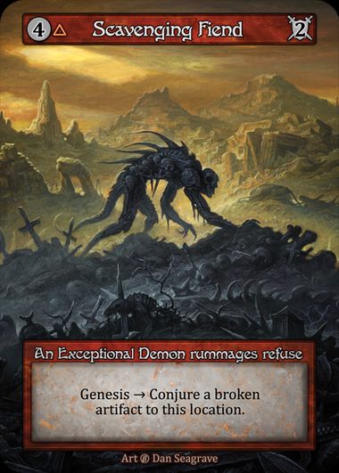 [Fire] Scavenging Fiend [beta-Exceptional]